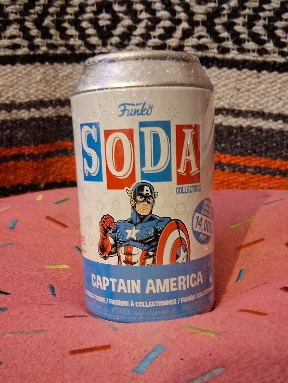 Captain America Funko Soda SEALED Limited Edition 14k Marvel Avengers